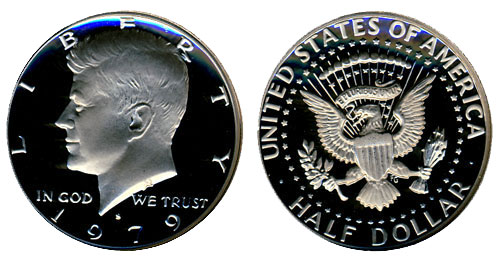 proof kennedyhalf dollar